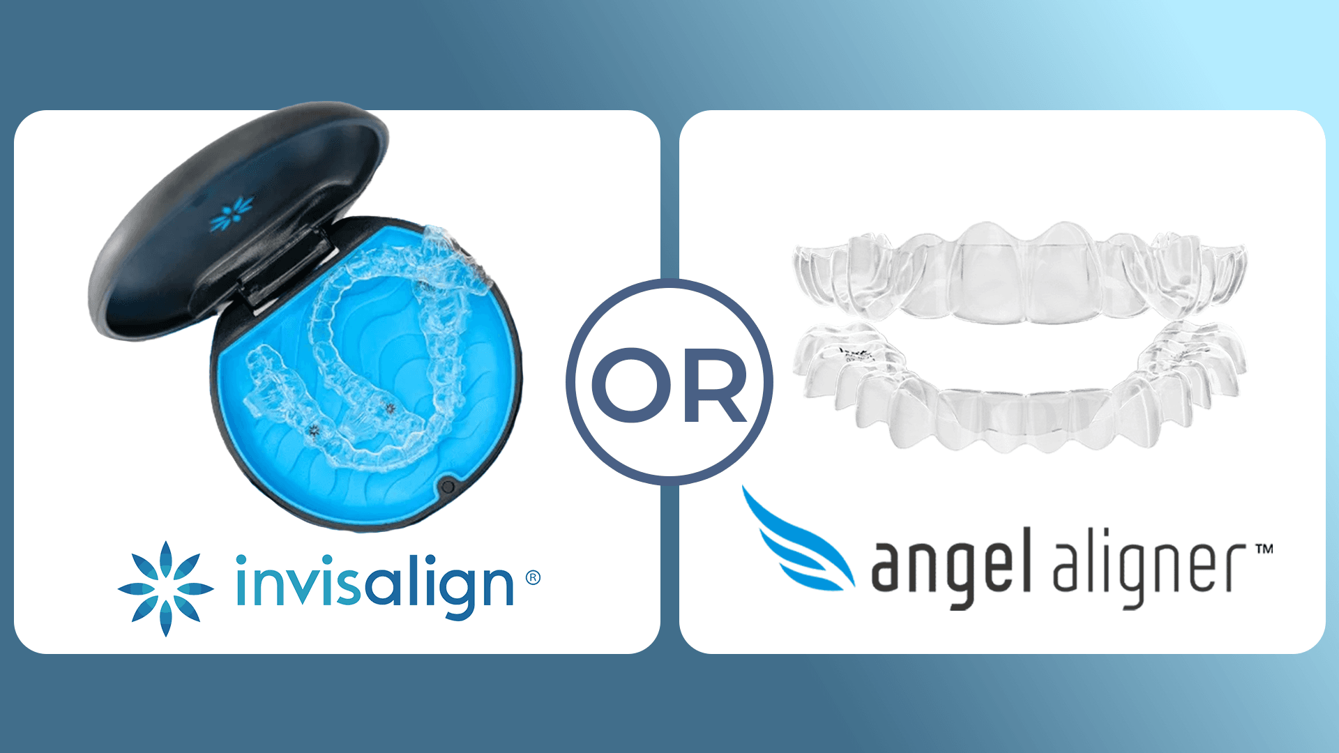 Invisalign vs angel aligner